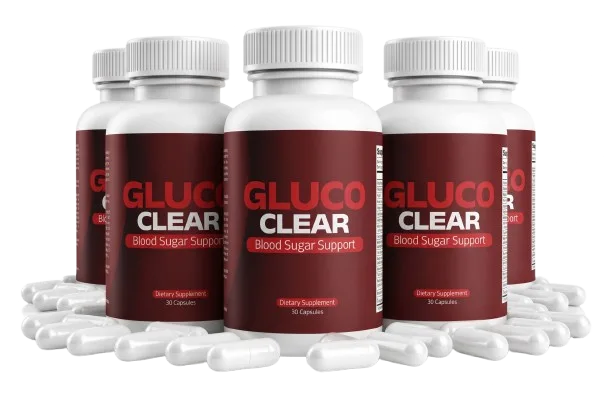 GlucoClear 6 bottles